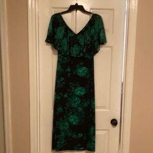 Green and black dress from connected apparel at Ross